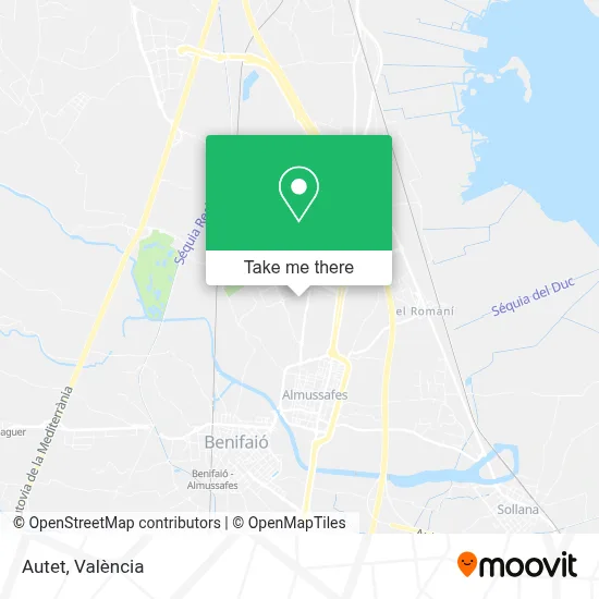 Autet map