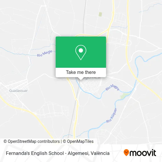 Fernanda's English School - Algemesi map