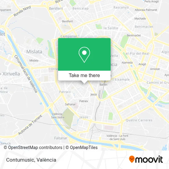 Contumusic map