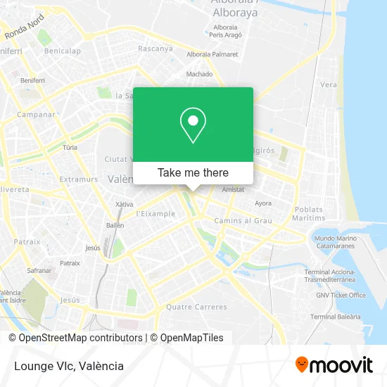 Lounge Vlc map
