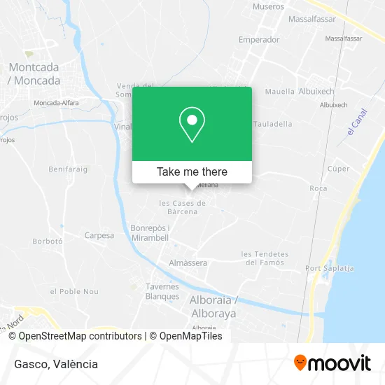 Gasco map