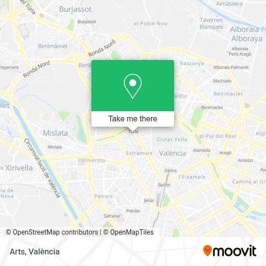 Arts map