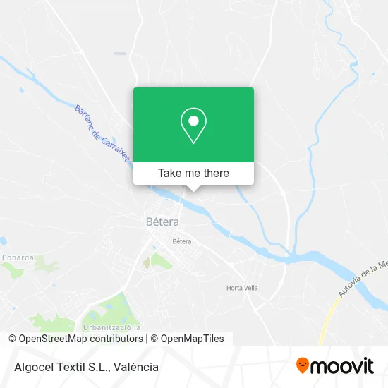 Algocel Textil S.L. map