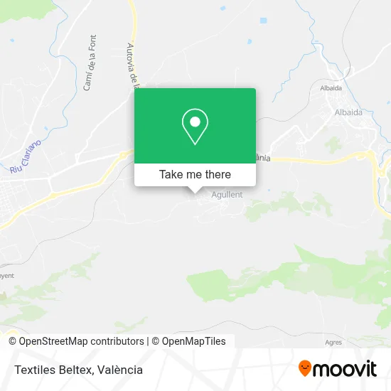 Textiles Beltex map