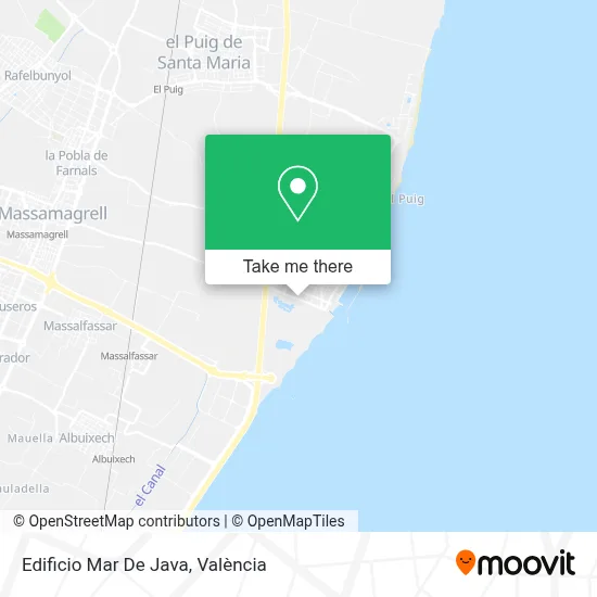 Edificio Mar De Java map