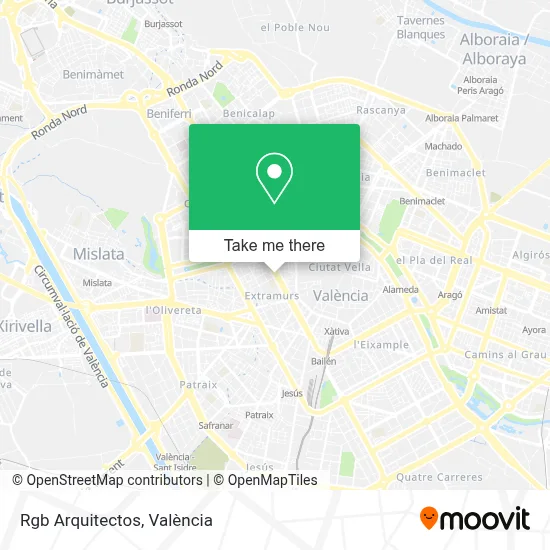 Rgb Arquitectos map