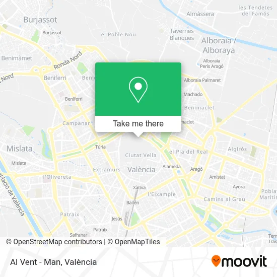 Al Vent - Man map