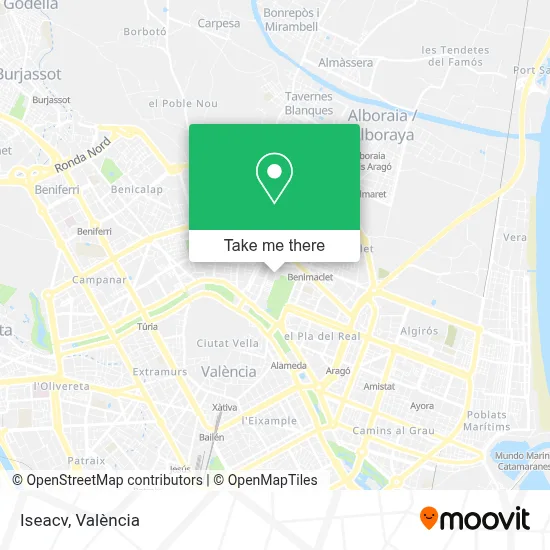 Iseacv map