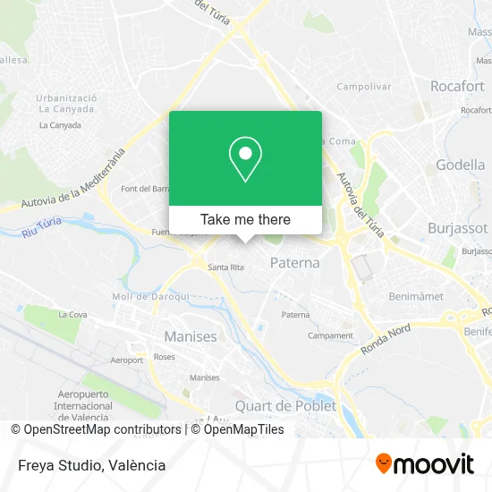 Freya Studio map