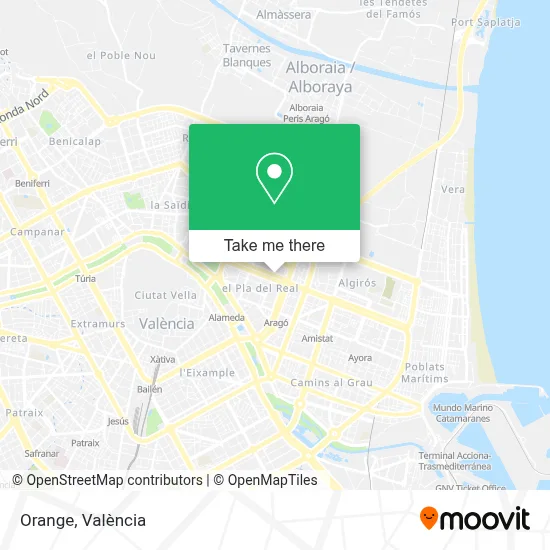Orange map