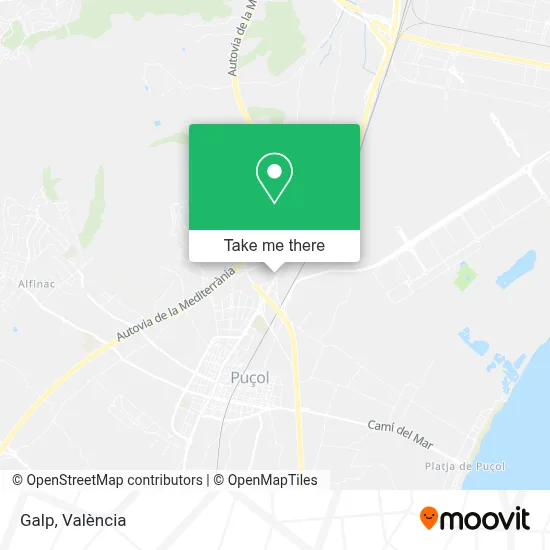 Galp map