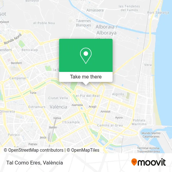 Tal Como Eres map