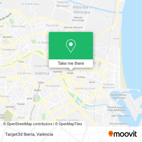 Target3d Iberia map