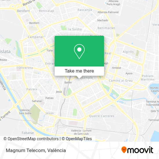 Magnum Telecom map