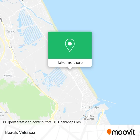 Spiaggia map