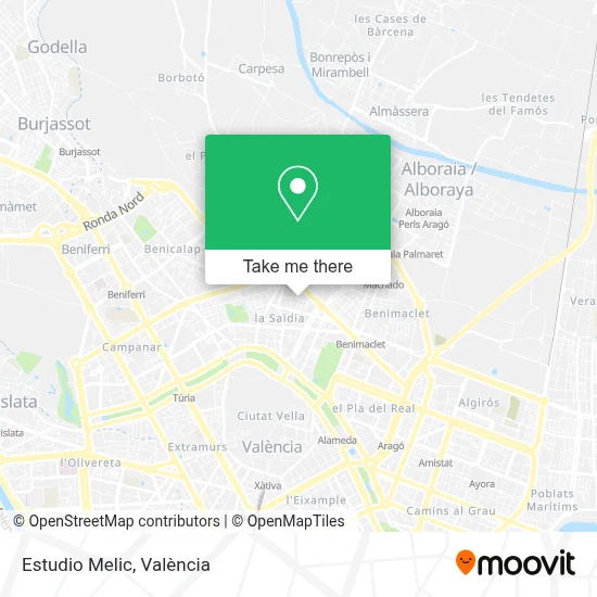 Estudio Melic map