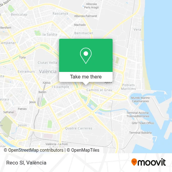 Reco Sl map