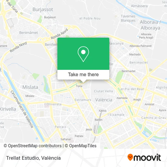 Trellat Estudio map