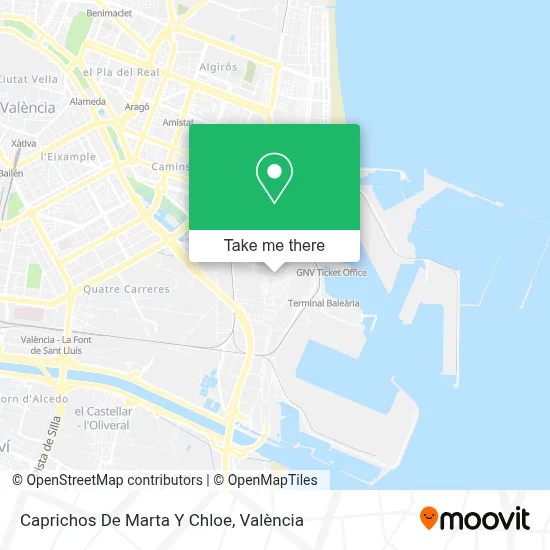 Caprichos De Marta Y Chloe map