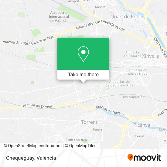 Chequeguay map