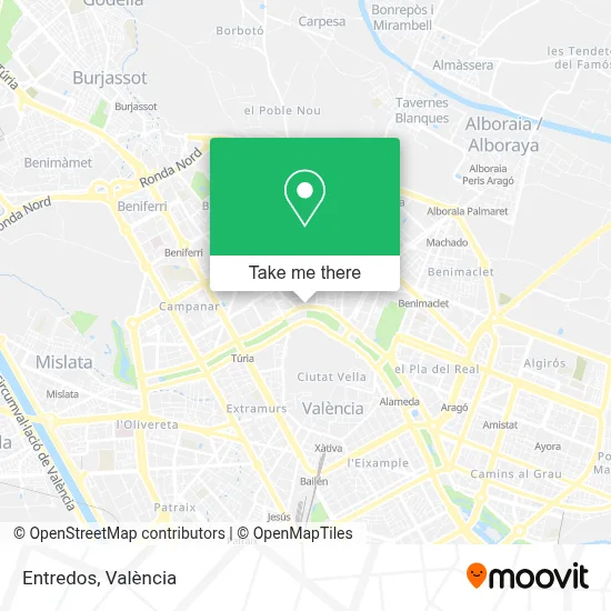 Entredos map