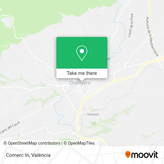 Comerc In map