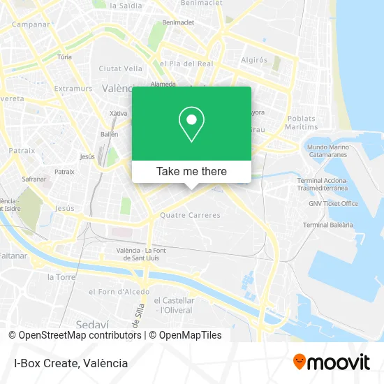 I-Box Create map