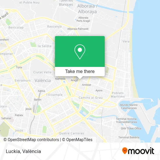 Luckia map
