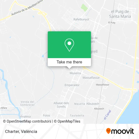 Charter map