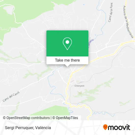 Sergi Perruquer map