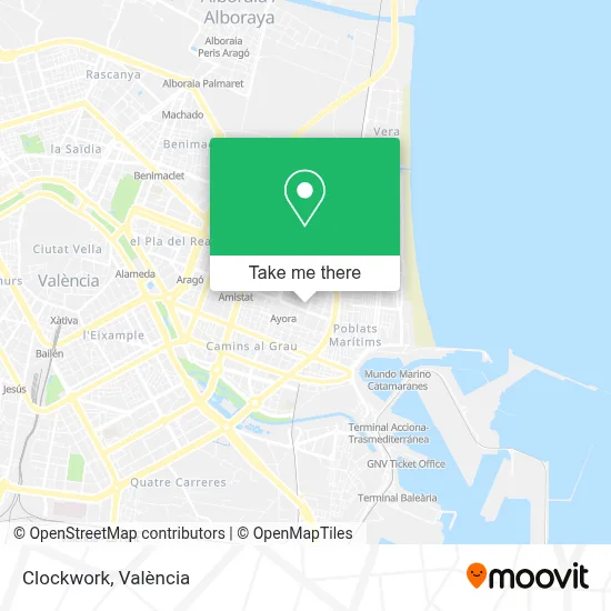 Clockwork map