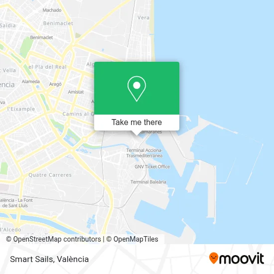 Smart Sails map