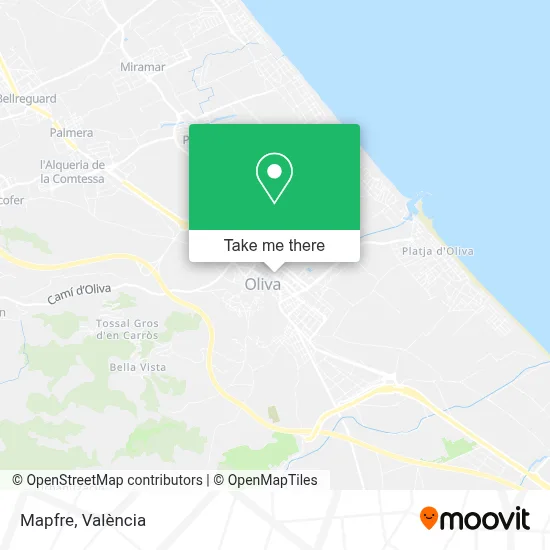 Mapfre map