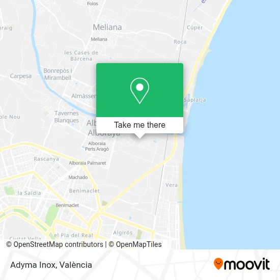 Adyma Inox map