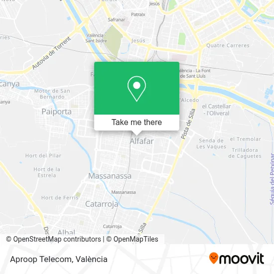 Aproop Telecom map