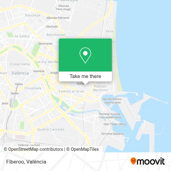 Fiberoo map