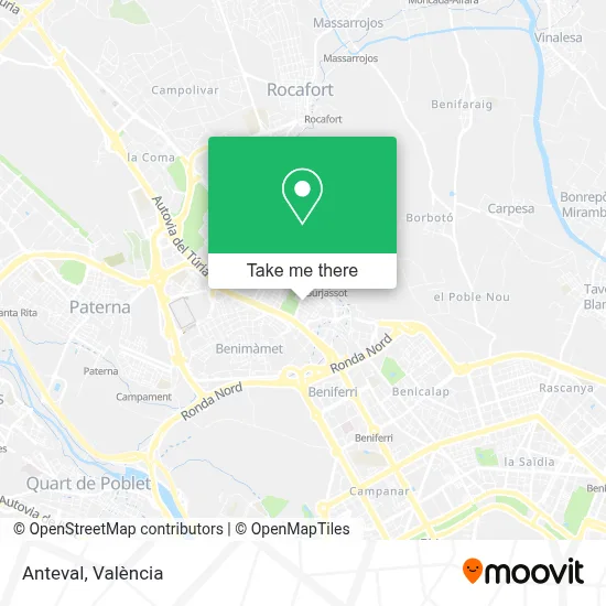 Anteval map