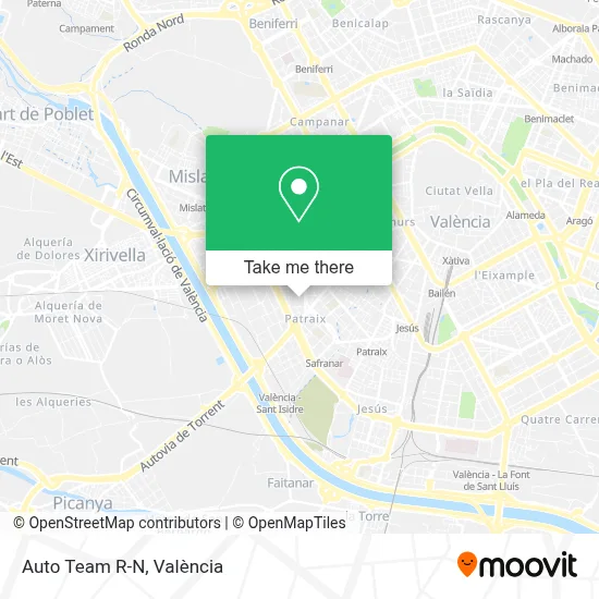 Auto Team R-N map