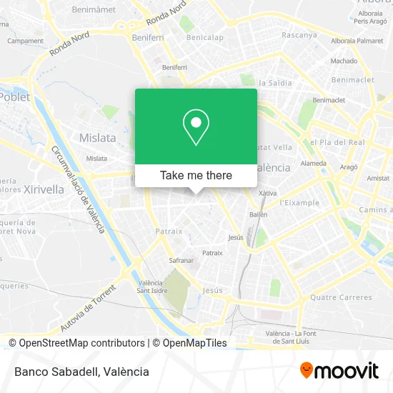 Banco Sabadell map