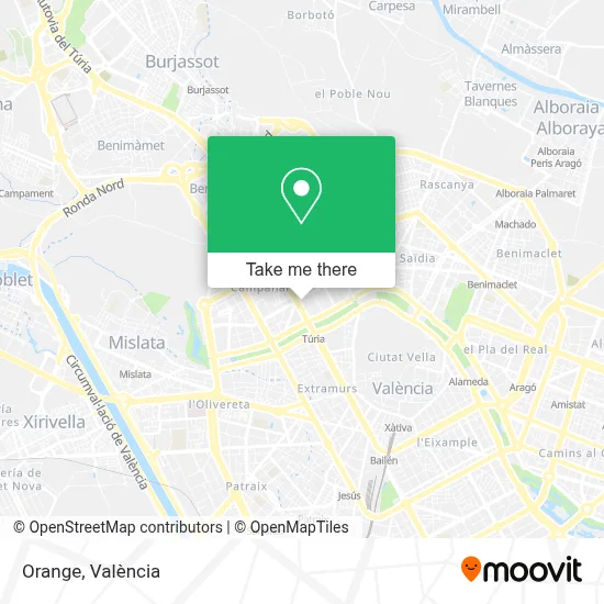 Orange map