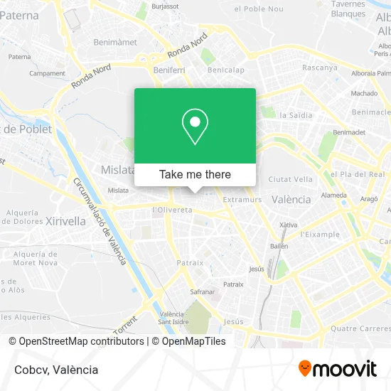 Cobcv map