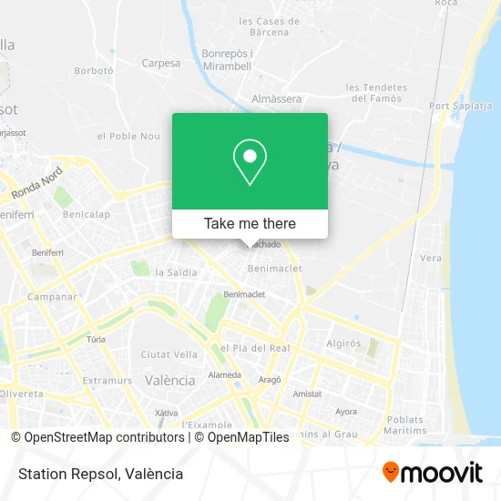 Station Repsol map