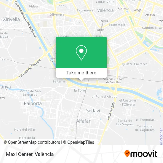 Maxi Center map