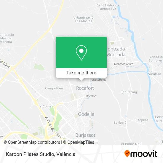Karoon Pilates Studio map