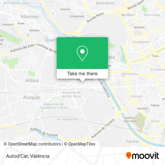 Autod'Car map