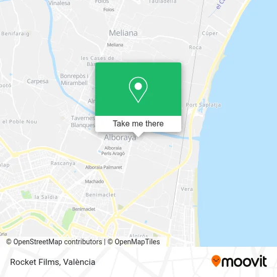 Rocket Films map