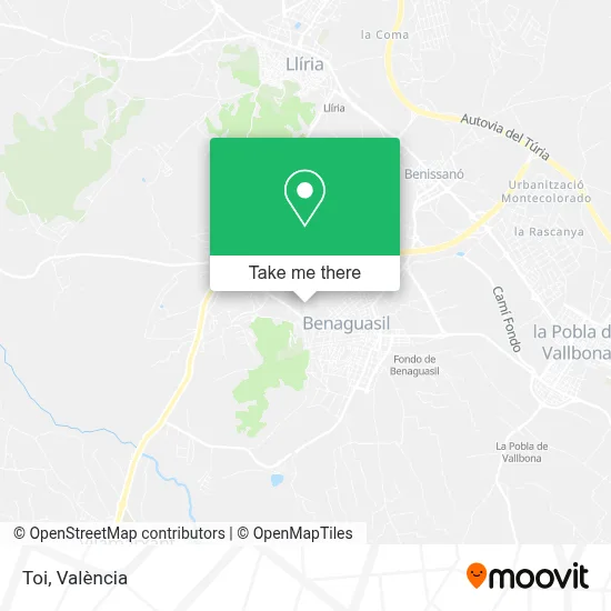 Toi map