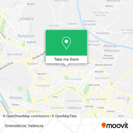 Gremidecor map
