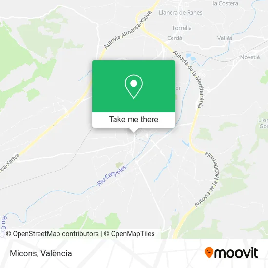 Micons map