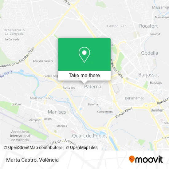 Marta Castro map